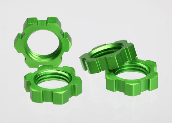 5353A TRAXXAS WHEEL NUTS SPLINED 17MM GREEN