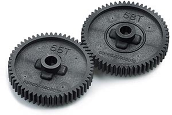 T53665 TAMIYA TT-01 SPUR GEAR SET (55T/58T) Tamiya