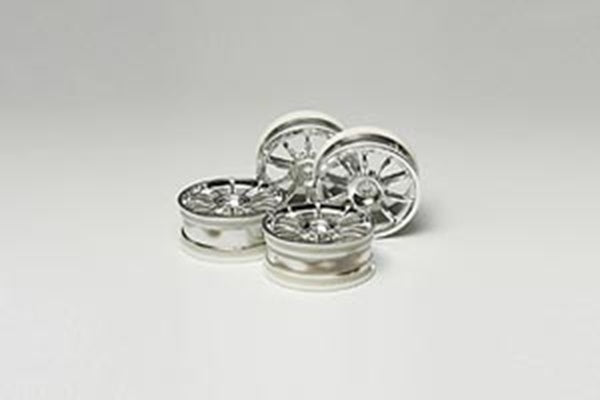 T53860 TAMIYA 10SPOKE PLATEDWHEEL*4 24MMOFF0 Tamiya