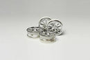 T53860 TAMIYA 10SPOKE PLATEDWHEEL*4 24MMOFF0 Tamiya