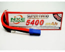 5400SC606SEC5 NXE 22.2v 5400mah 60c S/case Lipo w/EC5