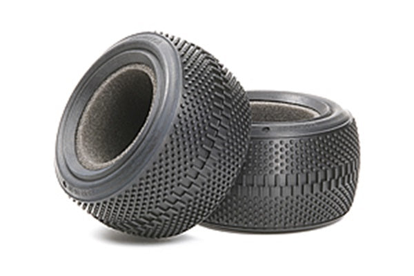 T54186 TAMIYA DUAL BLOCK TIRE K REAR 62/35 Tamiya