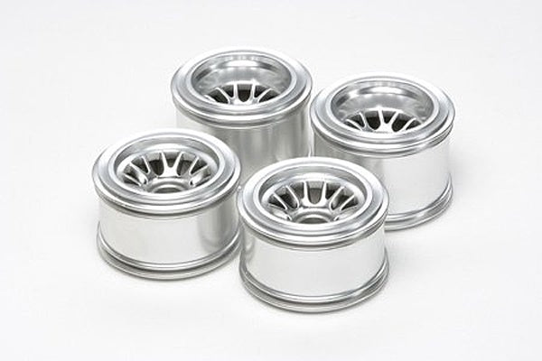 T54201 TAMIYA F104 PLATED MESH WHEEL RUBBERT Tamiya