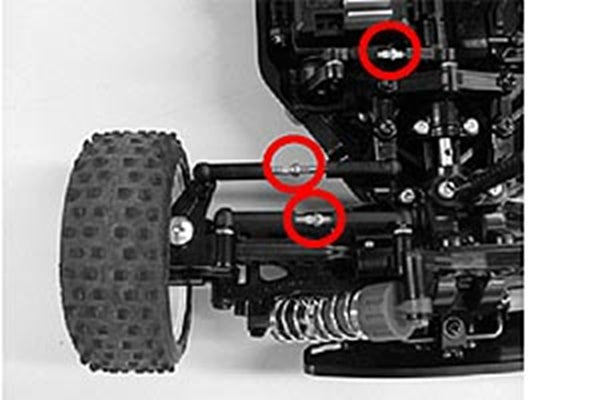 T54539 TAMIYA TT-02B FULL TURNBUCKLE SET Tamiya