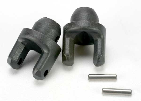 5453 TRAXXAS YOKES STUB AXLE (2)