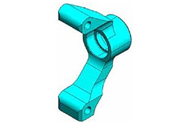 T54549 TAMIYA TT-02 ALU R UPRIGHT 2.5? Tamiya