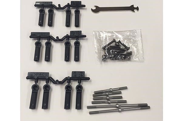 T54572 TAMIYA DT-03 FULL TURNBUCKLE SET Tamiya