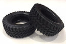 T54735 TAMIYA CC-01 MUD BLOCK TIRES *2 Tamiya