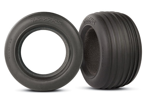 5563 TRAXXAS  TYRES RIBBED 2.8