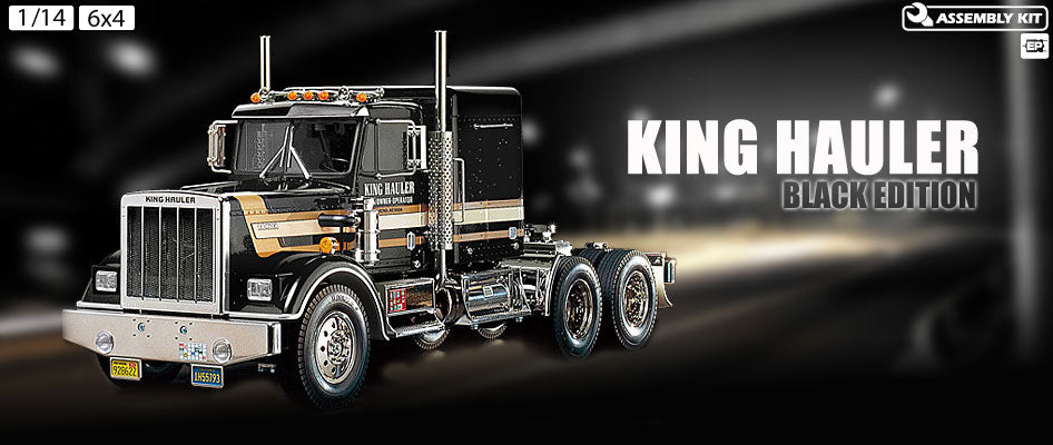 TAMIYA 1/14 KING HAULER BLACK EDITION RC TRUCK KIT T56336 Tamiya