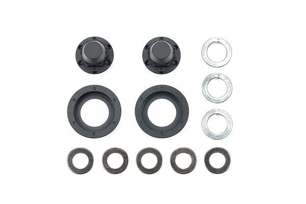 T56556 TAMIYA HUB NUTS FOR SINGLE WHL BLA *2 Tamiya