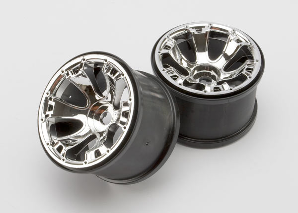 5671 TRAXXAS WHEELS GEODE 3.8" CHROME