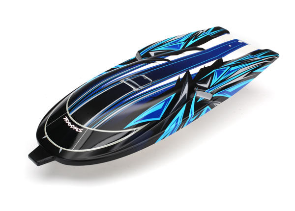 5719 TRAXXAS HATCH SPARTAN BLUE GRAPHICS