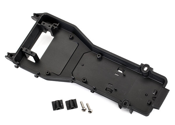 5772 TRAXXAS RADIO TRAY/RADIO TRAY RETAINER (2)