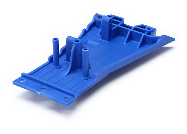 5831A TRAXXAS LOWER CHASSIS LOW CG (BLUE)