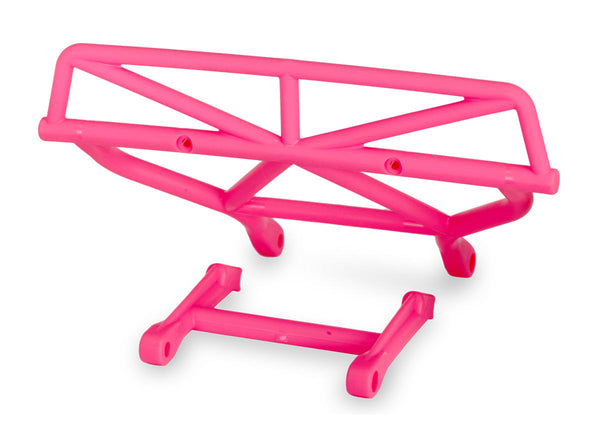 5836P TRAXXAS BUMPER REAR/ BUMPER MNT REAR (PINK)