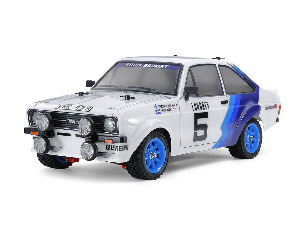 Tamiya Ford Escort Mk.II Rally Painted Body MF-01X 4wd RC Car Kit 58687