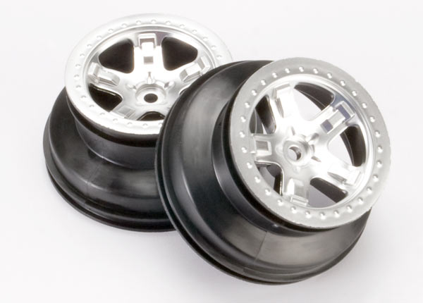 5872 TRAXXAS WHEELS SATIN CHROME