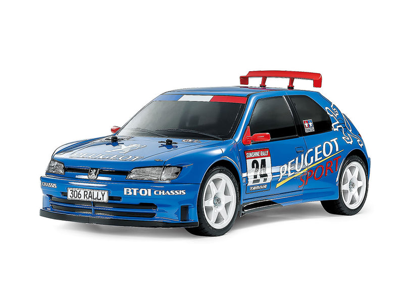 TAMIYA 1/10 R/C PEUGEOT 306 MAXI (BT-01 CHASSIS) ONROAD KIT 58746
