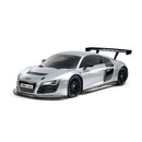 TAMIYA 1/10 R/C AUDI R8 LMS 2008 - SILVER PAINTED BODY (TT-02) 47517