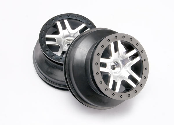 5876 TRAXXAS WHEELS SCT SS SATIN CHROME