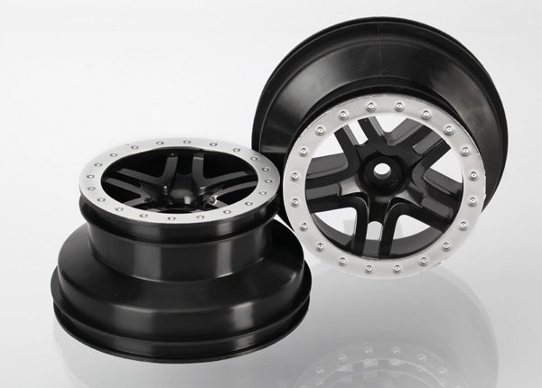 5884 TRAXXAS WHEELS SCT SPLIT-SPOKE BLACK SATIN