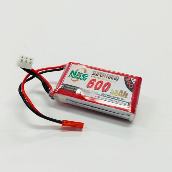 600SC302SJST NXE 7.4v 600mah 30c Soft case w/JST