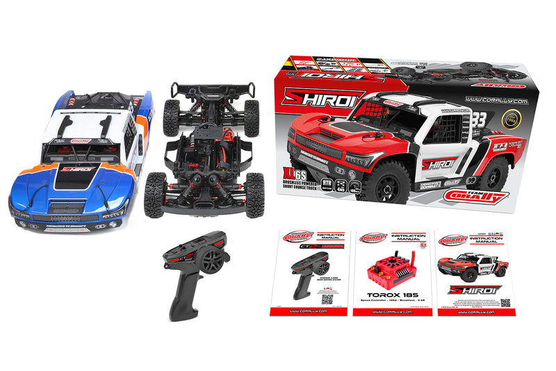 Team Corally SHIROI XP 6S RTR Blue Brushless Power 6S - C-00278-B