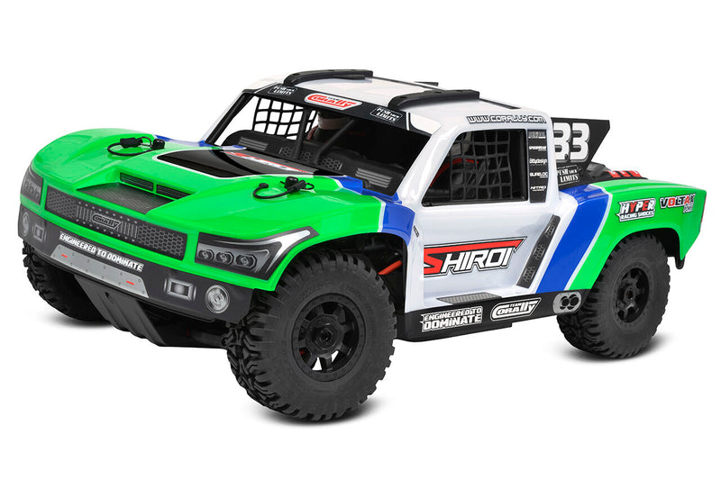 Team Corally SHIROI XP 6S RTR Green Brushless Power 6S - C-00278-G