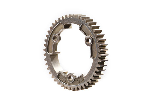 6447R TRAXXAS SPUR GEAR 46-TOOTH STEEL (WIDE-FACE 1.0 METRIC PITCH)