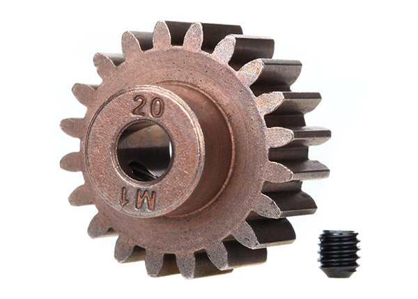 6494X TRAXXAS GEAR 20T PINION (FITS 5MM SHAFT)/ SET SCREW