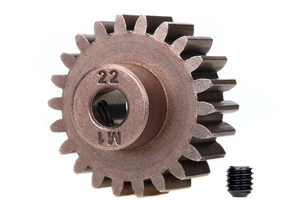 6495X TRAXXAS GEAR 22T PINION (1.0 METRIC PITCH)