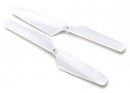 6627 TRAXXAS ROTOR BLADE SET WHITE (2) ROTOR BLADE