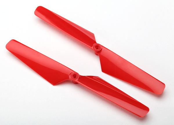 6628 TRAXXAS ROTOR BLADE SET RED (2) ROTOR BLADE