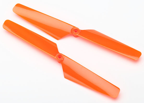 6630 TRAXXAS ROTOR BLADE SET ORANGE (2) ROTOR BLADE