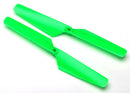 6631 TRAXXAS ROTOR BLADE SET GREEN (2) ROTOR BLADE