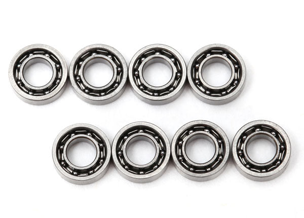 6642 TRAXXAS BEARINGS 3X6X2MM (8) BEARINGS 3X6X2M