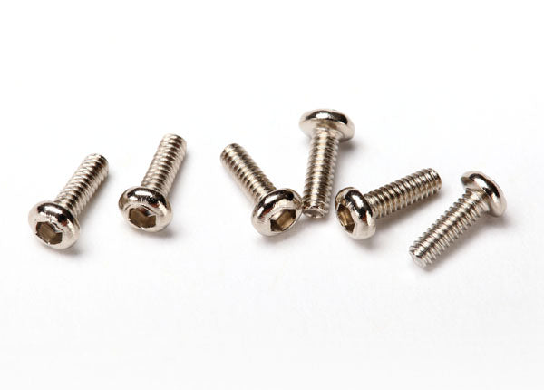 6643 TRAXXAS SCREWS 1.6X5MM BCS (HEX) (6) SCREWS 1.6