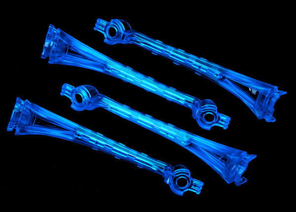 6652 TRAXXAS LED LENS BLUE (4) LED LIGHT PIPES BLUE (4)