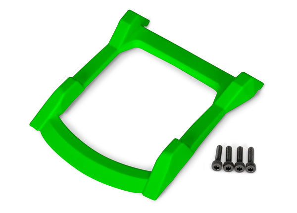 6728G TRAXXAS SKID PLATE ROOF (BODY) (GREEN) 3X12 CS (4)