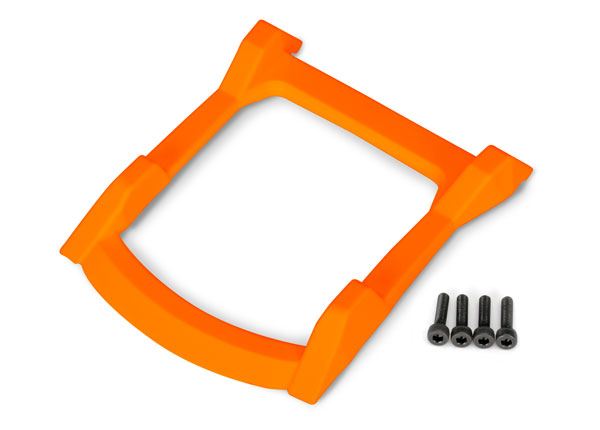 6728T TRAXXAS SKID PLATE ROOF (BODY) (ORANGE) 3X12 CS (4)