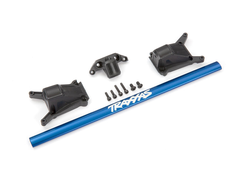 6730X TRAXXAS CHASSIS BRACE KIT BLUE (FITS RUSTLER & SLASH 4X4 MODELS  WITH LOW-CG CHASSIS)