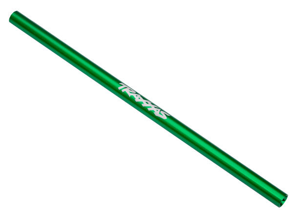 6765G TRAXXAS DRIVESHAFT CENTER 6061-T6 ALUMIN (GREEN-ANODI) (189MM)