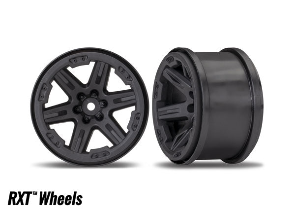 6772 TRAXXAS WHEELS RXT 2.8BLK (2)