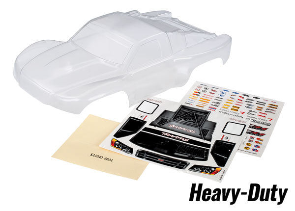 6811R TRAXXAS BODY SLASH 4X4 HEAVY DUTYCLEAR