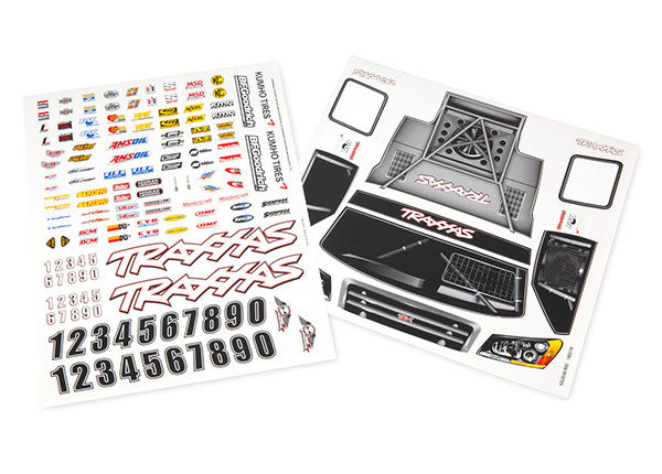 6813 TRAXXAS DECAL SHEET SLASH