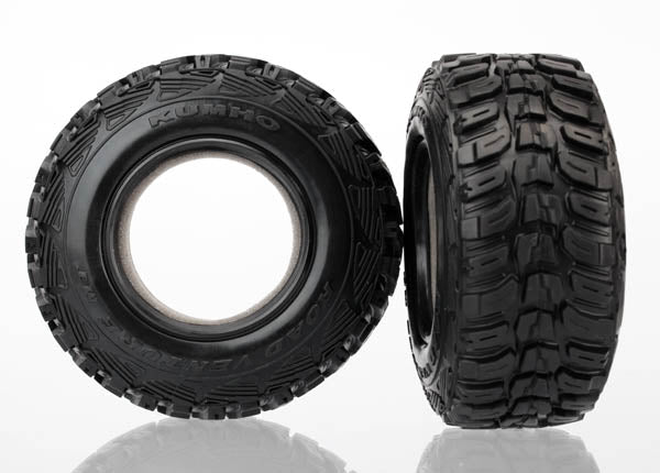 6870R TRAXXAS TIRES KUMHO ULTRA-SOFT (S1 OFF-ROAD) (DUAL PROFILE 4.3X1.7- 2.2/3.0) (2)