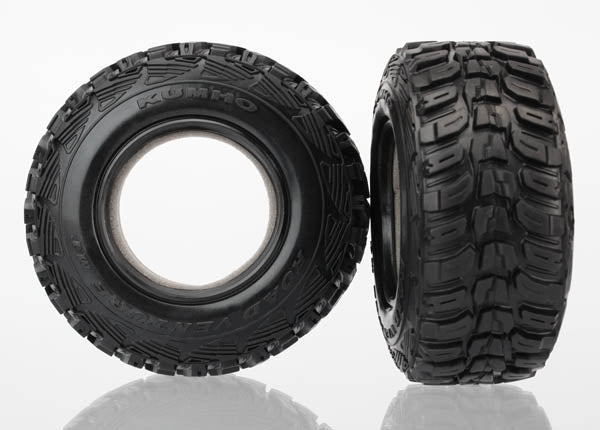 6870 TRAXXAS KUMHO TYRES WITH FOAM INSERTS