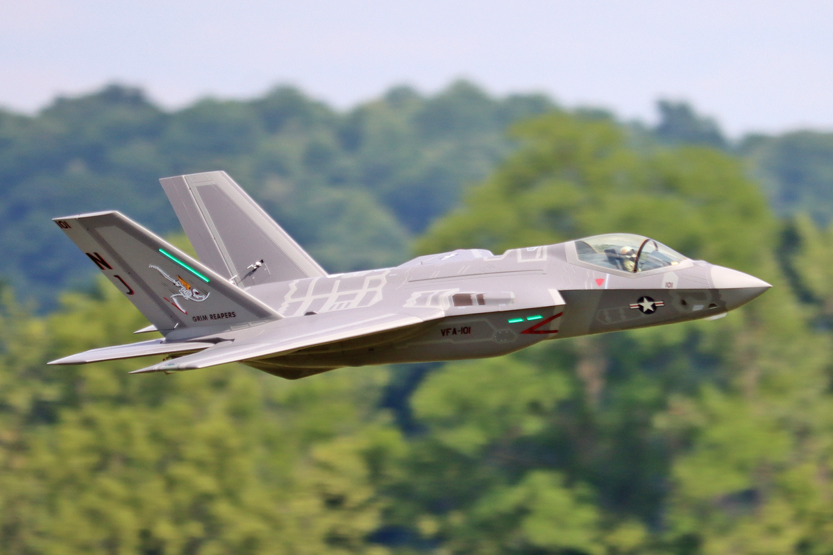 Freewing F-35C Lightning II 12S 110mm EDF Jet with Gyro - PNP FJ50111PG