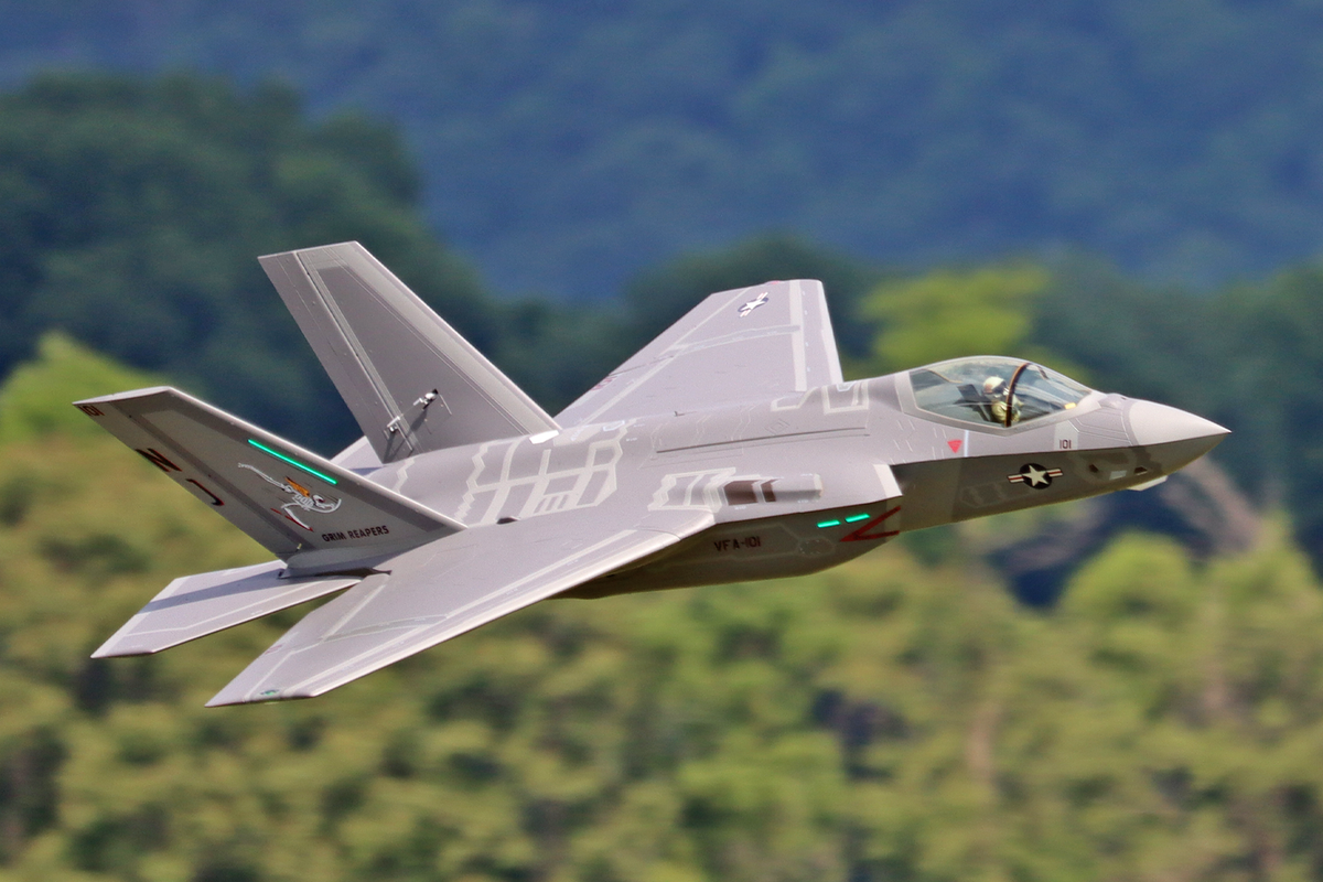 Freewing F-35C Lightning II 12S 110mm EDF Jet with Gyro - PNP FJ50111PG